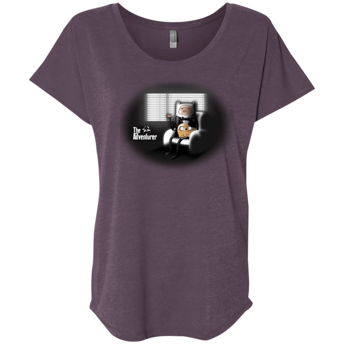 T-Shirts Vintage Purple / X-Small The Adventurer Triblend Dolman Sleeve