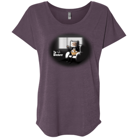 T-Shirts Vintage Purple / X-Small The Adventurer Triblend Dolman Sleeve