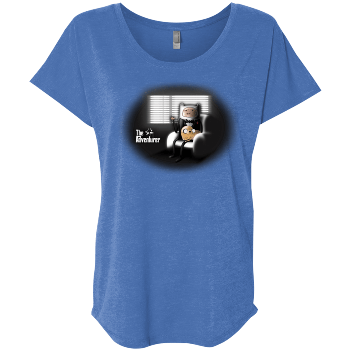 T-Shirts Vintage Royal / X-Small The Adventurer Triblend Dolman Sleeve