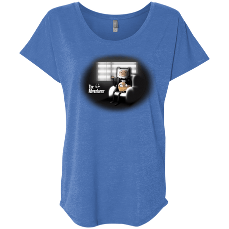 T-Shirts Vintage Royal / X-Small The Adventurer Triblend Dolman Sleeve