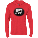 T-Shirts Vintage Red / X-Small The Adventurer Triblend Long Sleeve Hoodie Tee