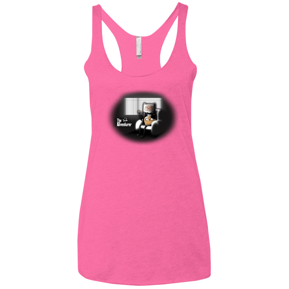 T-Shirts Vintage Pink / X-Small The Adventurer Women's Triblend Racerback Tank