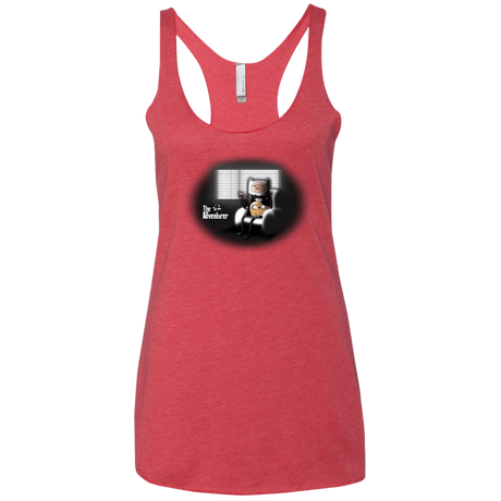 T-Shirts Vintage Red / X-Small The Adventurer Women's Triblend Racerback Tank
