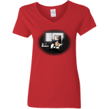 T-Shirts Red / S The Adventurer Women's V-Neck T-Shirt