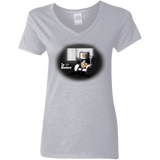 T-Shirts Sport Grey / S The Adventurer Women's V-Neck T-Shirt