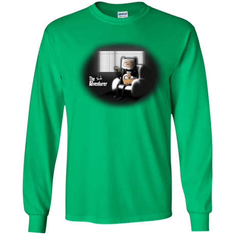 T-Shirts Irish Green / YS The Adventurer Youth Long Sleeve T-Shirt