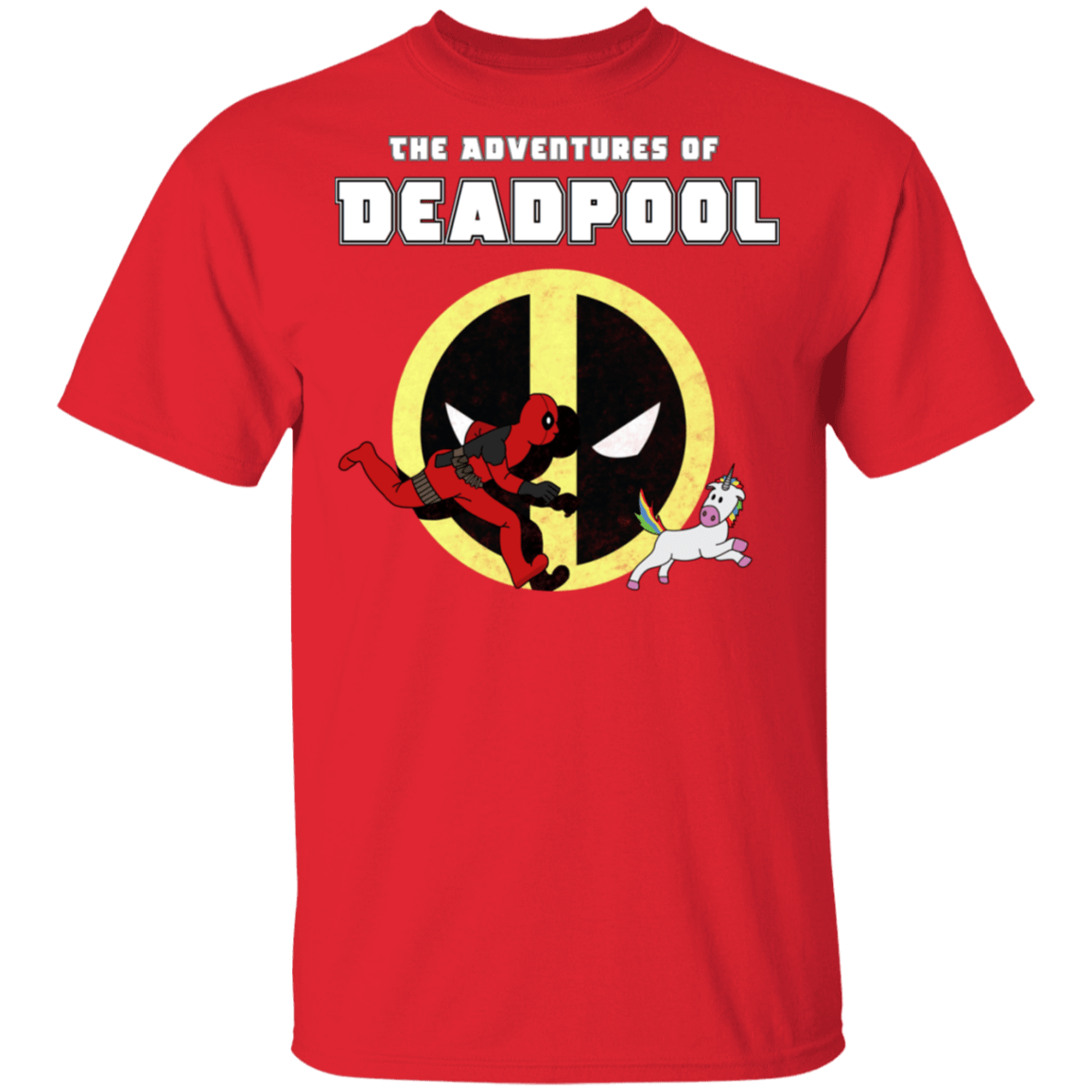T-Shirts Red / S The Adventures Of Deadpool T-Shirt