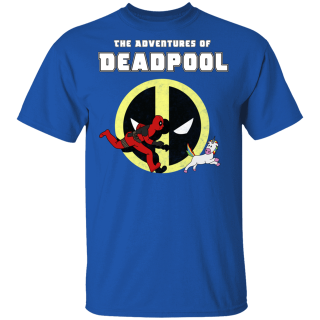 T-Shirts Royal / S The Adventures Of Deadpool T-Shirt