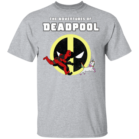 T-Shirts Sport Grey / S The Adventures Of Deadpool T-Shirt