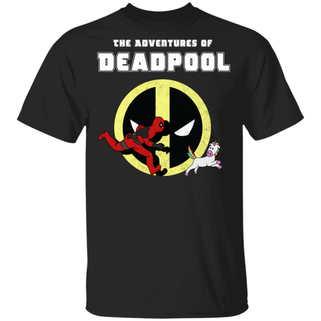 T-Shirts Black / YXS The Adventures Of Deadpool Youth T-Shirt