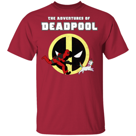 T-Shirts Cardinal / YXS The Adventures Of Deadpool Youth T-Shirt