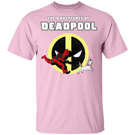 T-Shirts Light Pink / YXS The Adventures Of Deadpool Youth T-Shirt