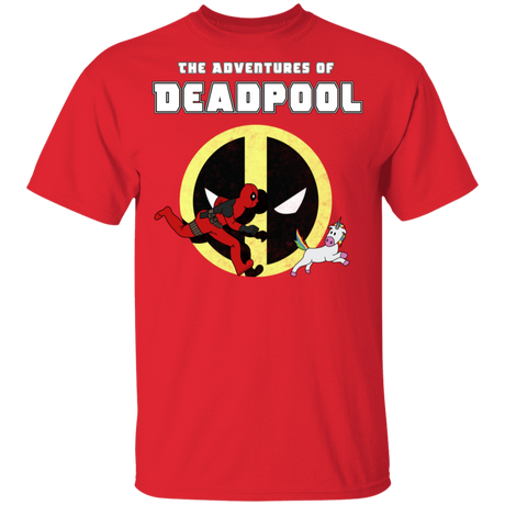 T-Shirts Red / YXS The Adventures Of Deadpool Youth T-Shirt