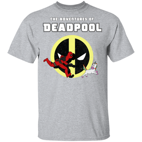 T-Shirts Sport Grey / YXS The Adventures Of Deadpool Youth T-Shirt