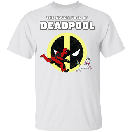 T-Shirts White / YXS The Adventures Of Deadpool Youth T-Shirt