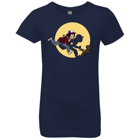 T-Shirts Midnight Navy / YXS The Adventures of Dustin Girls Premium T-Shirt