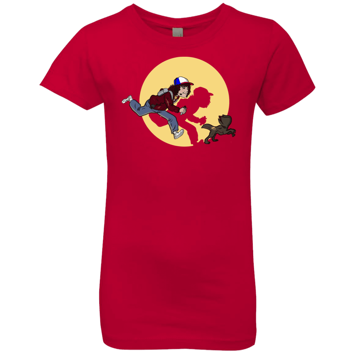 T-Shirts Red / YXS The Adventures of Dustin Girls Premium T-Shirt
