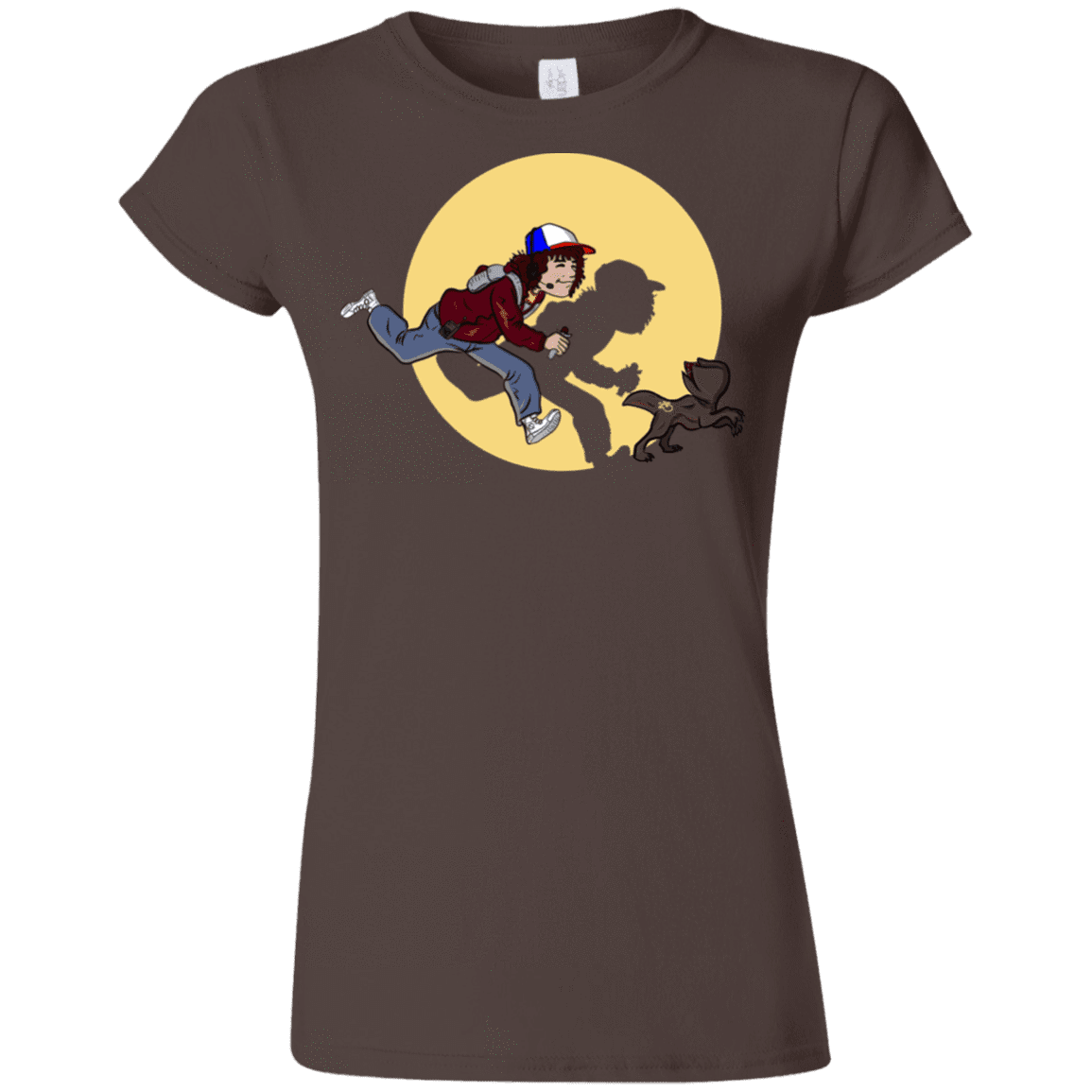 T-Shirts Dark Chocolate / S The Adventures of Dustin Junior Slimmer-Fit T-Shirt