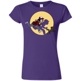 T-Shirts Purple / S The Adventures of Dustin Junior Slimmer-Fit T-Shirt