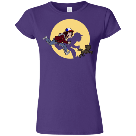 T-Shirts Purple / S The Adventures of Dustin Junior Slimmer-Fit T-Shirt