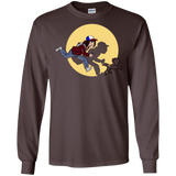 T-Shirts Dark Chocolate / S The Adventures of Dustin Men's Long Sleeve T-Shirt