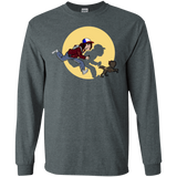 T-Shirts Dark Heather / S The Adventures of Dustin Men's Long Sleeve T-Shirt