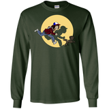 T-Shirts Forest Green / S The Adventures of Dustin Men's Long Sleeve T-Shirt