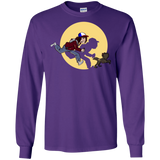 T-Shirts Purple / S The Adventures of Dustin Men's Long Sleeve T-Shirt