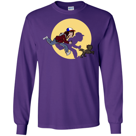 T-Shirts Purple / S The Adventures of Dustin Men's Long Sleeve T-Shirt