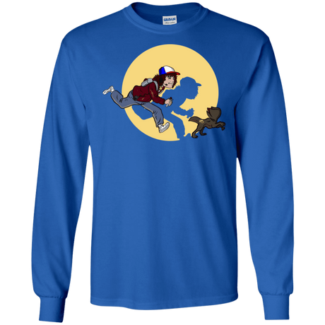 T-Shirts Royal / S The Adventures of Dustin Men's Long Sleeve T-Shirt