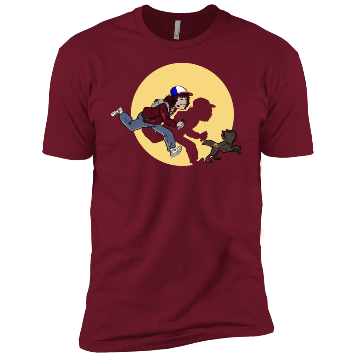 T-Shirts Cardinal / X-Small The Adventures of Dustin Men's Premium T-Shirt