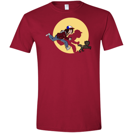 T-Shirts Cardinal Red / S The Adventures of Dustin Men's Semi-Fitted Softstyle