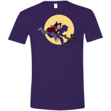 T-Shirts Purple / S The Adventures of Dustin Men's Semi-Fitted Softstyle