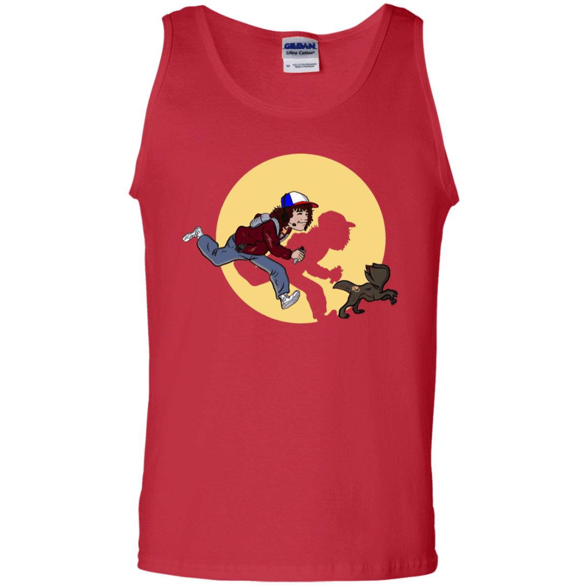 T-Shirts Red / S The Adventures of Dustin Men's Tank Top