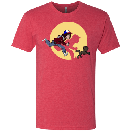 T-Shirts Vintage Red / S The Adventures of Dustin Men's Triblend T-Shirt