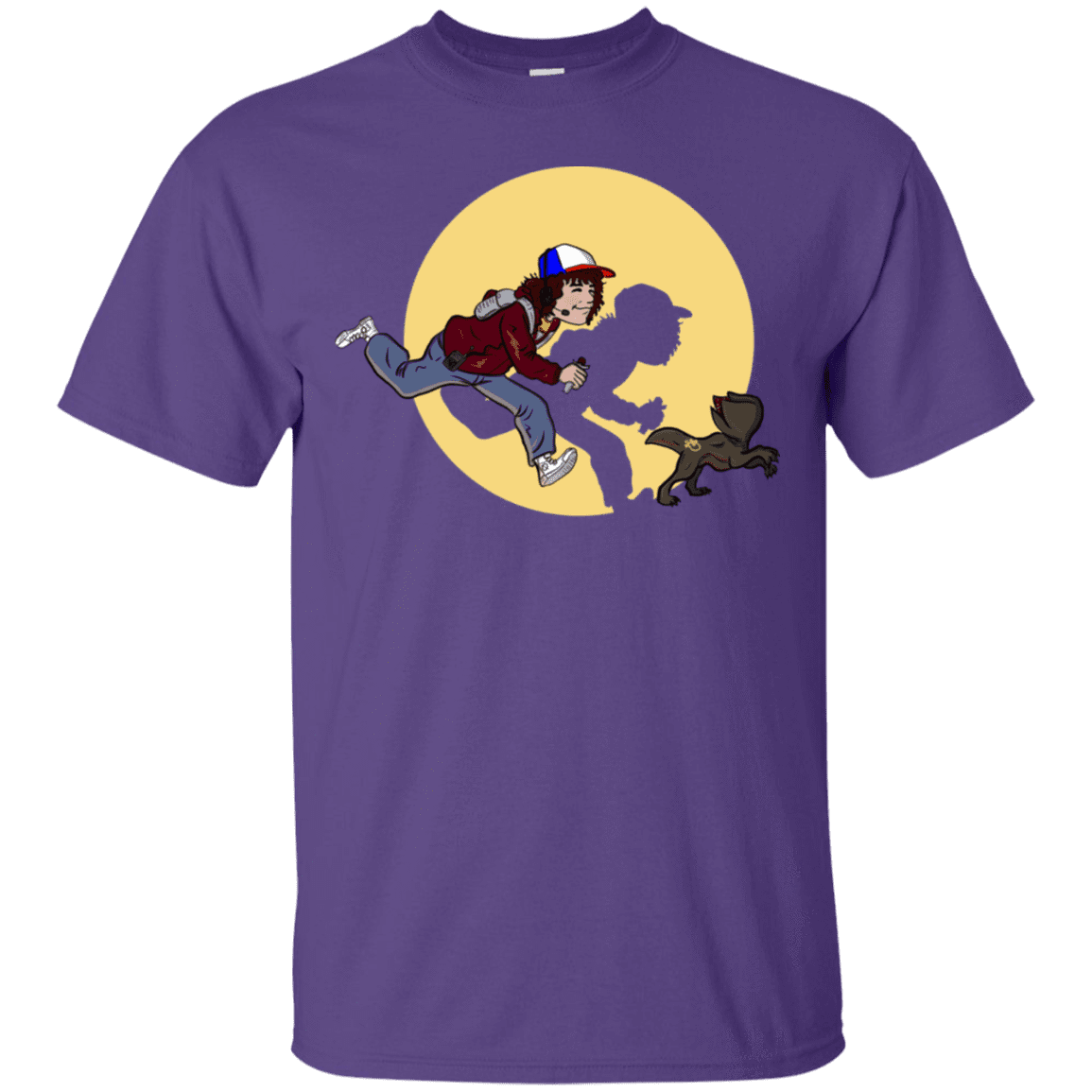 T-Shirts Purple / S The Adventures of Dustin T-Shirt