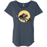 T-Shirts Indigo / X-Small The Adventures of Dustin Triblend Dolman Sleeve