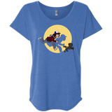 T-Shirts Vintage Royal / X-Small The Adventures of Dustin Triblend Dolman Sleeve