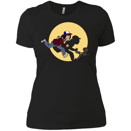 T-Shirts Black / X-Small The Adventures of Dustin Women's Premium T-Shirt