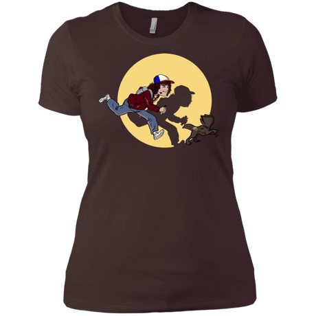 T-Shirts Dark Chocolate / X-Small The Adventures of Dustin Women's Premium T-Shirt
