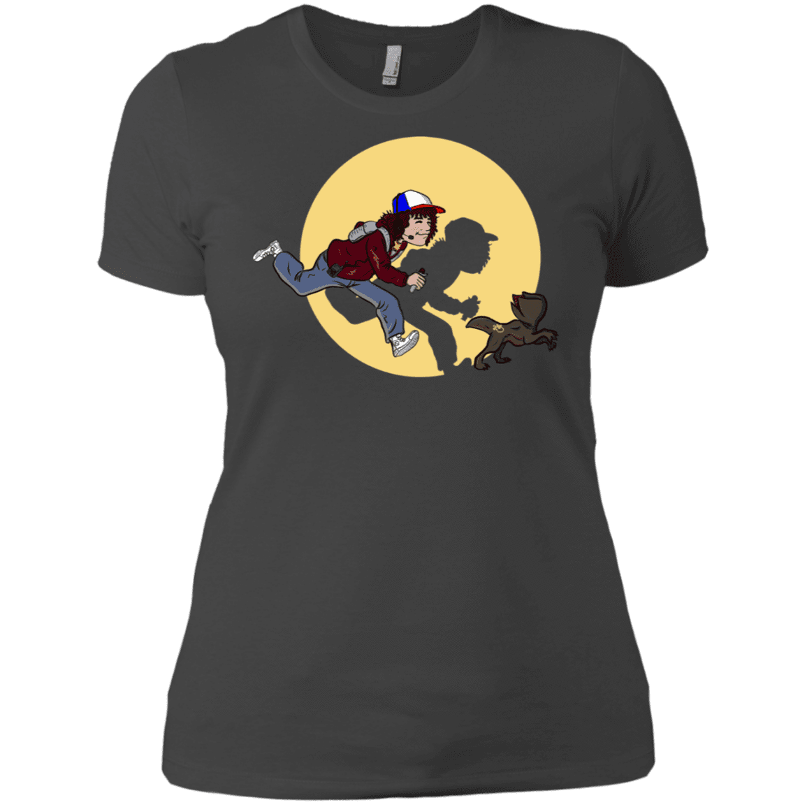 T-Shirts Heavy Metal / X-Small The Adventures of Dustin Women's Premium T-Shirt