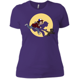 T-Shirts Purple Rush/ / X-Small The Adventures of Dustin Women's Premium T-Shirt