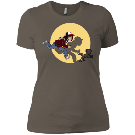 T-Shirts Warm Grey / X-Small The Adventures of Dustin Women's Premium T-Shirt