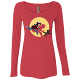 T-Shirts Vintage Red / S The Adventures of Dustin Women's Triblend Long Sleeve Shirt