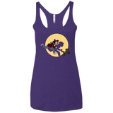 T-Shirts Purple Rush / X-Small The Adventures of Dustin Women's Triblend Racerback Tank