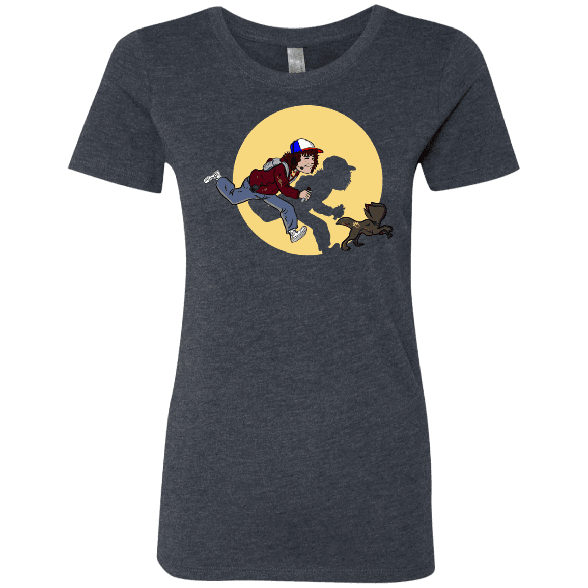 T-Shirts Vintage Navy / S The Adventures of Dustin Women's Triblend T-Shirt