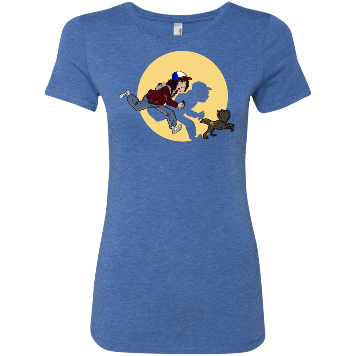 T-Shirts Vintage Royal / S The Adventures of Dustin Women's Triblend T-Shirt