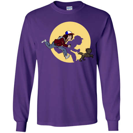 T-Shirts Purple / YS The Adventures of Dustin Youth Long Sleeve T-Shirt