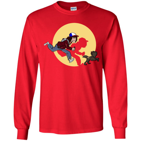 T-Shirts Red / YS The Adventures of Dustin Youth Long Sleeve T-Shirt