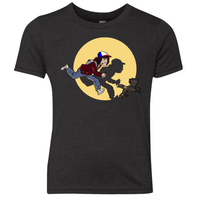 T-Shirts Vintage Black / YXS The Adventures of Dustin Youth Triblend T-Shirt